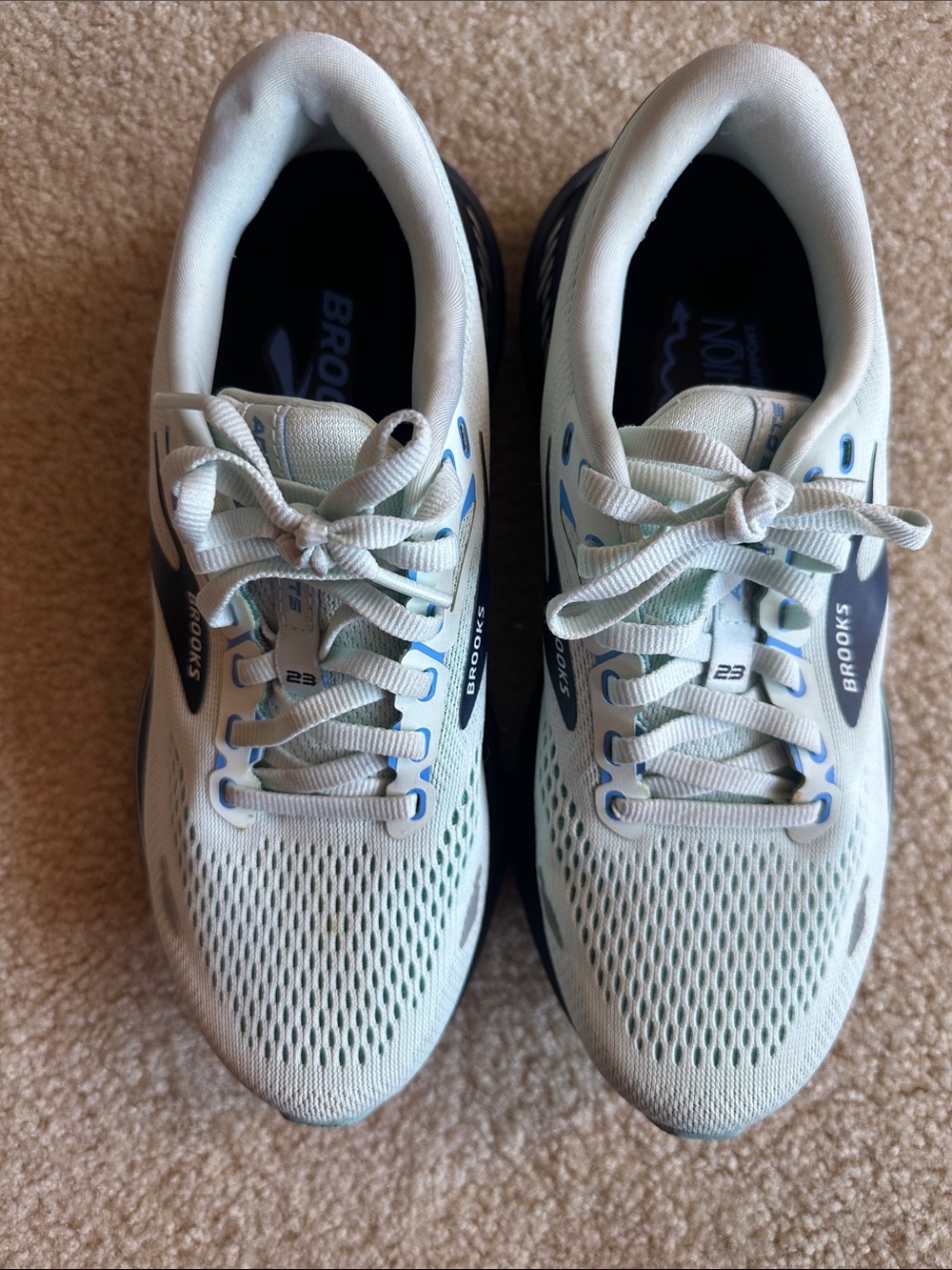 Brooks | Aqua | Adrenaline GTS 23 | Women’s size 7.5 - Picture 2 of 5